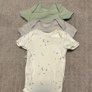 Carter's Pastel Bodysuit Trio